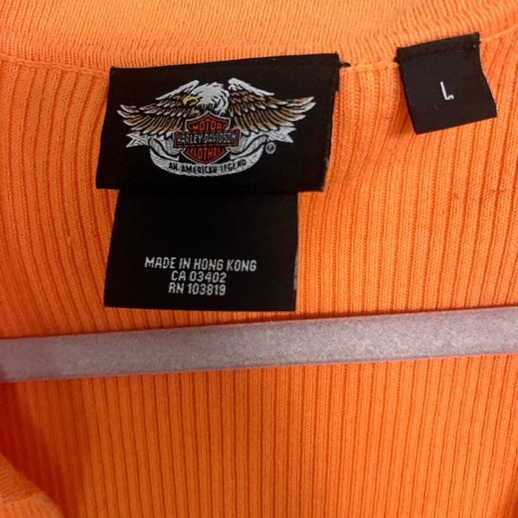 Rare ribbed Harley Davidson vintage tank - Picture 5 of 6